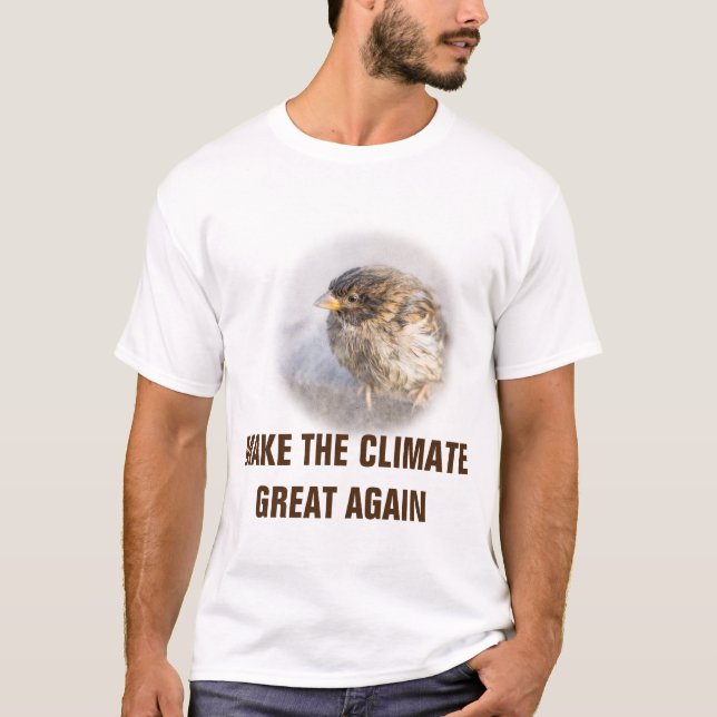 Camiseta Conciencia sobre el cambio climático (Anverso)