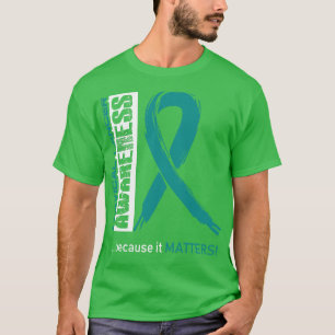 Camiseta Conciencia sobre el cáncer cervical porque importa