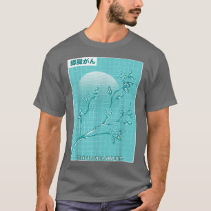 Camiseta Conciencia sobre el cáncer cervical Sakura cerezo