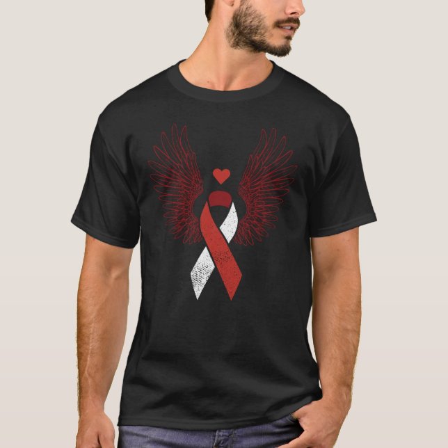 Camiseta Conciencia sobre el cáncer de cabeza y cuello de l (Anverso)