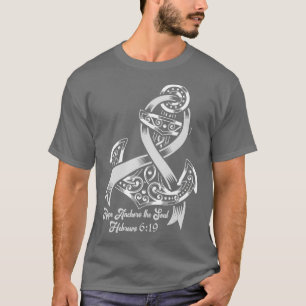 Camiseta Conciencia sobre el cáncer de cerebro Esperanza de