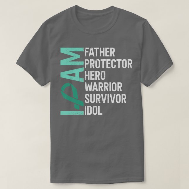Camiseta Conciencia sobre el cáncer de hígado Soy Padre Her (Diseño del anverso)