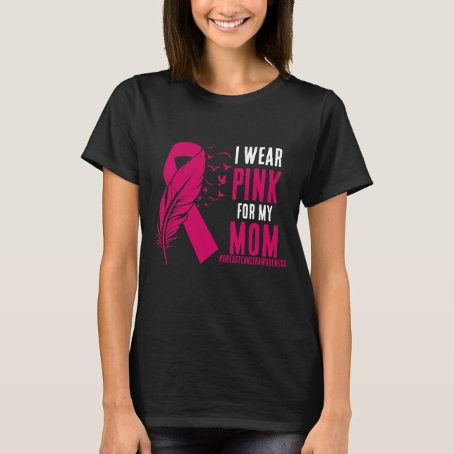 Camiseta Conciencia sobre el cáncer de mama (Anverso)