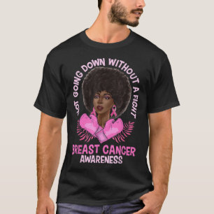 Camiseta Conciencia sobre el cáncer de mama Afro-Americano