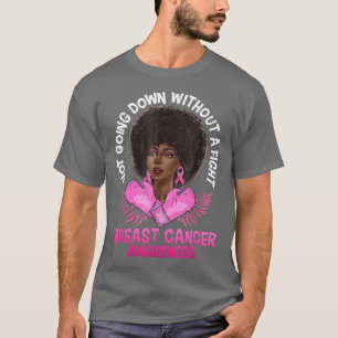 Camiseta Conciencia sobre el cáncer de mama Afro-Americano