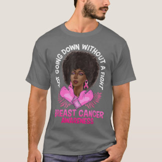 Camiseta Conciencia sobre el cáncer de mama Afro-Americano 