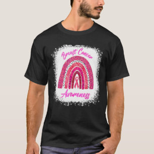 Camiseta Conciencia sobre el cáncer de mama Cinta rosa arco