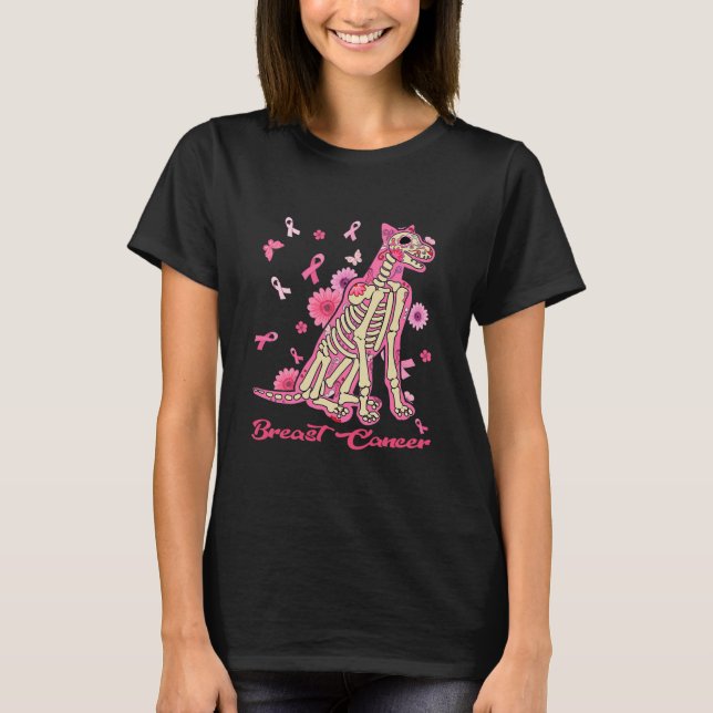 Camiseta Conciencia sobre el cáncer de mama Doberman Sugar  (Anverso)