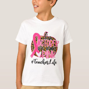 Camiseta Conciencia Sobre El Cáncer De Mama En Octubre Usam