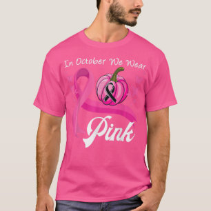 Camiseta Conciencia Sobre El Cáncer De Mama En Octubre Usam