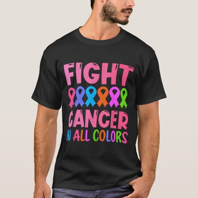 Camiseta Conciencia sobre el cáncer de mama en todas las ci (Anverso)