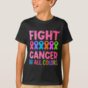 Camiseta Conciencia sobre el cáncer de mama en todas las ci