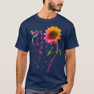 Camiseta Conciencia sobre el cáncer de mama Hummingbird
