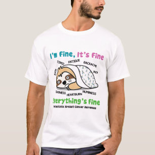 Camiseta Conciencia sobre el cáncer de mama metastásico Est