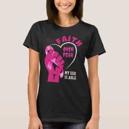 Camiseta CONCIENCIA SOBRE EL Cáncer de Mama POR MIEDO