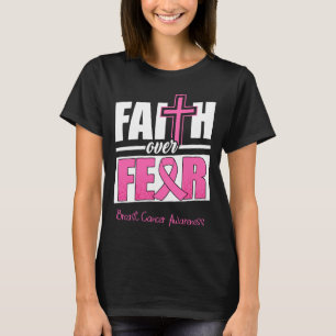Camiseta Conciencia sobre el cáncer de mama por miedo