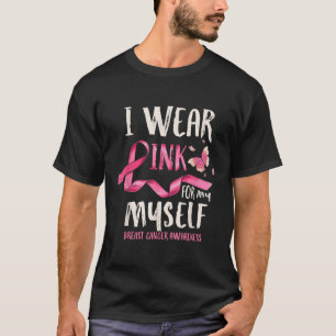 Camiseta Conciencia sobre el cáncer de mama Que llevo rosad