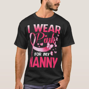 Camiseta Conciencia sobre el cáncer de mama Que llevo rosad