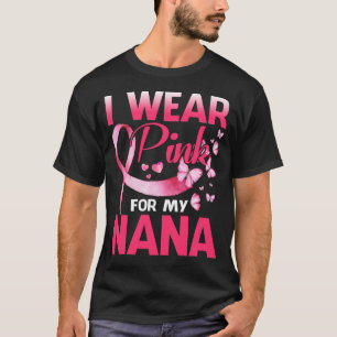 Camiseta Conciencia sobre el cáncer de mama Que llevo rosad