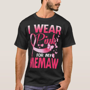 Camiseta Conciencia sobre el cáncer de mama Que llevo rosad