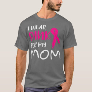 Camiseta Conciencia sobre el cáncer de mama Que llevo rosad