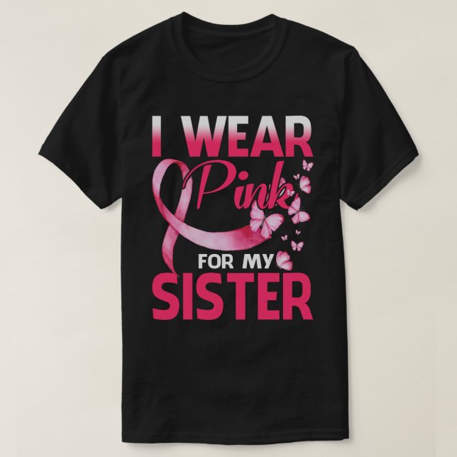 Camiseta Conciencia Sobre El Cáncer De Mama Que Uso Rosa Pa (Diseño del anverso)