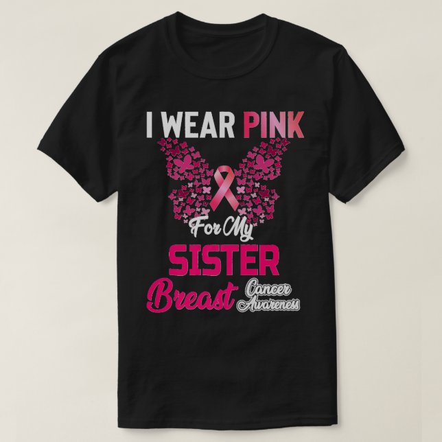 Camiseta Conciencia Sobre El Cáncer De Mama Que Uso Rosa Pa (Diseño del anverso)