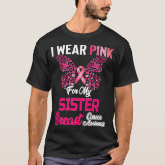 Camiseta Conciencia Sobre El Cáncer De Mama Que Uso Rosa Pa