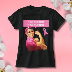 Camiseta Conciencia sobre el cáncer de mama Rosie the Rivet