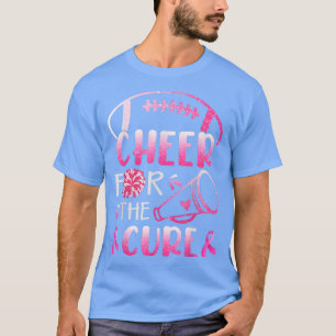 Camiseta Conciencia Sobre El Cáncer De Mama Saluda La Cura
