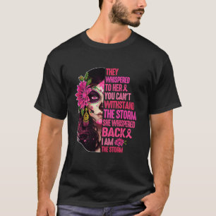 Camiseta Conciencia Sobre El Cáncer De Mama Soy El Día De L