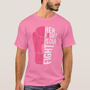 Camiseta Conciencia sobre el cáncer de mama Su lucha es nu
