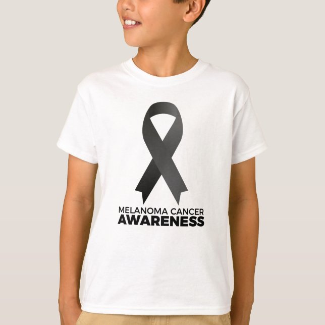 Camiseta Conciencia sobre el cáncer de melanoma (Anverso)