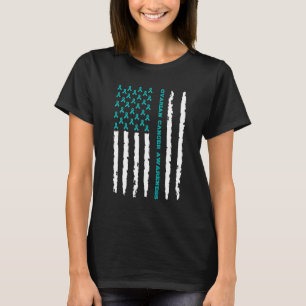 Camiseta Conciencia sobre el cáncer de ovario
