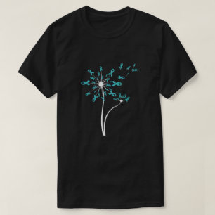 Camiseta Conciencia sobre el cáncer de ovario peritoneal D