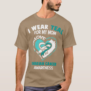 Camiseta Conciencia Sobre El Cáncer De Ovario Que Llevo Ver