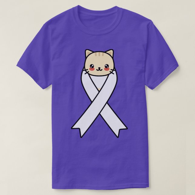 Camiseta Conciencia sobre el cáncer de pulmón Regalo de cin (Diseño del anverso)