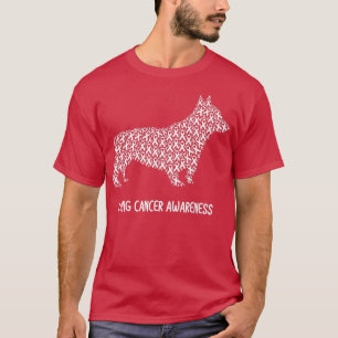 Camiseta Conciencia sobre el cáncer de pulmón Sobreviviente