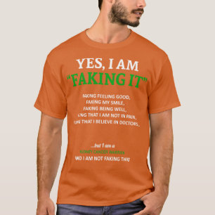 Camiseta Conciencia sobre el cáncer de riñón Lo Estoy Fasqu