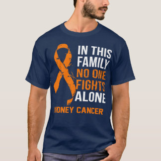 Camiseta Conciencia sobre el cáncer de riñón: nadie lucha s