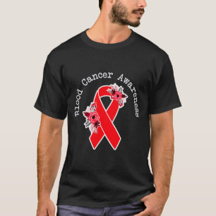 Camiseta Conciencia sobre el cáncer de sangre Dis de la san