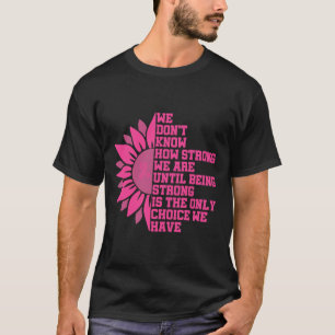 Camiseta Conciencia sobre el cáncer de seno