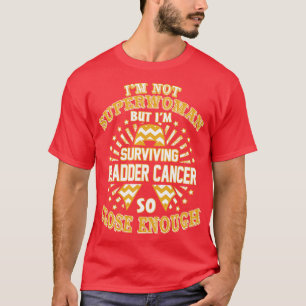 Camiseta Conciencia sobre el cáncer de vejiga No Soy Superm