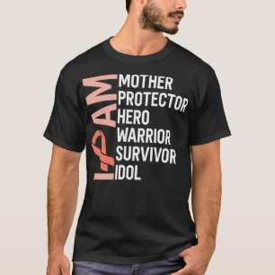 Camiseta Conciencia sobre el cáncer endometrial Soy Madre G