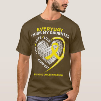 Camiseta Conciencia sobre el cáncer infantil en memoria de 