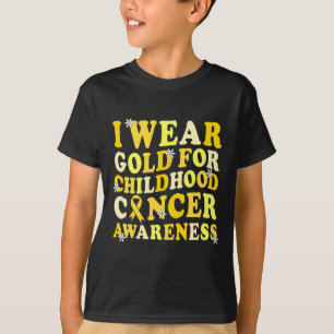 Camiseta Conciencia Sobre El Cáncer Infantil En Septiembre,
