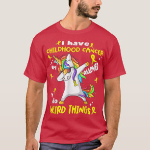 Camiseta Conciencia sobre el cáncer infantil Es gracioso qu
