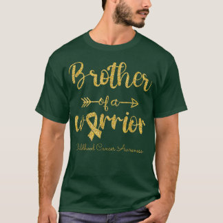 Camiseta Conciencia Sobre El Cáncer Infantil Hermano De Un 