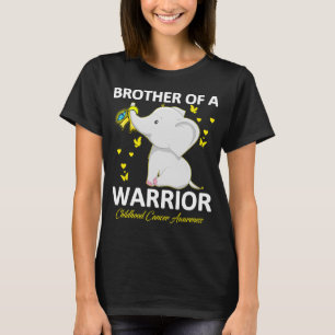 Camiseta Conciencia sobre el cáncer infantil Hermano de un
