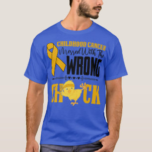 Camiseta Conciencia sobre el cáncer infantil mezclada con u